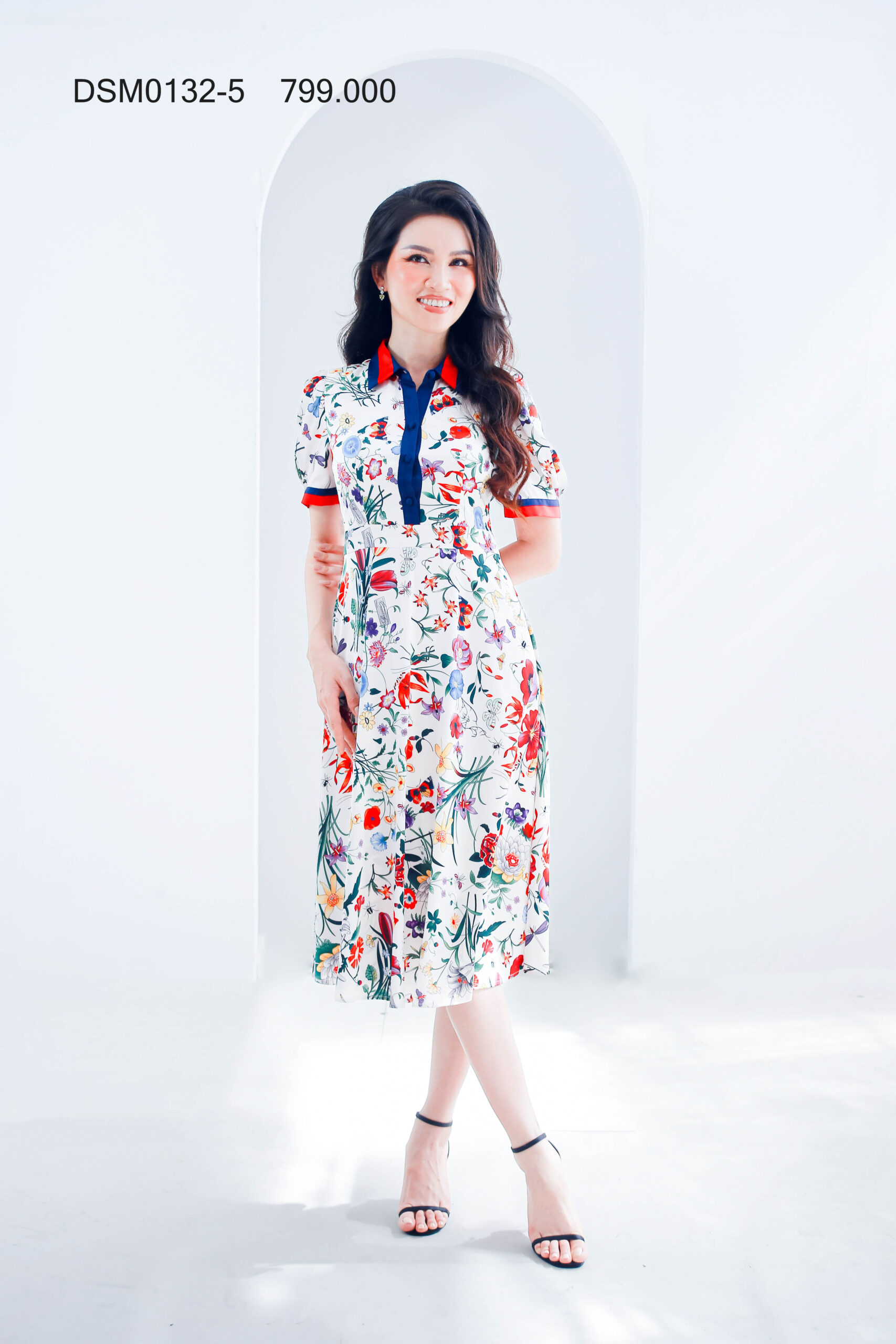 Đầm Váy Sơ Mi Thắt Eo Tay Bồng MISOUL, Đầm Sơ Mi Nữ xinh xắn Hàn Quốc,Đầm  thiết kế cao cấp - Chân váy | ThờiTrangNữ.vn